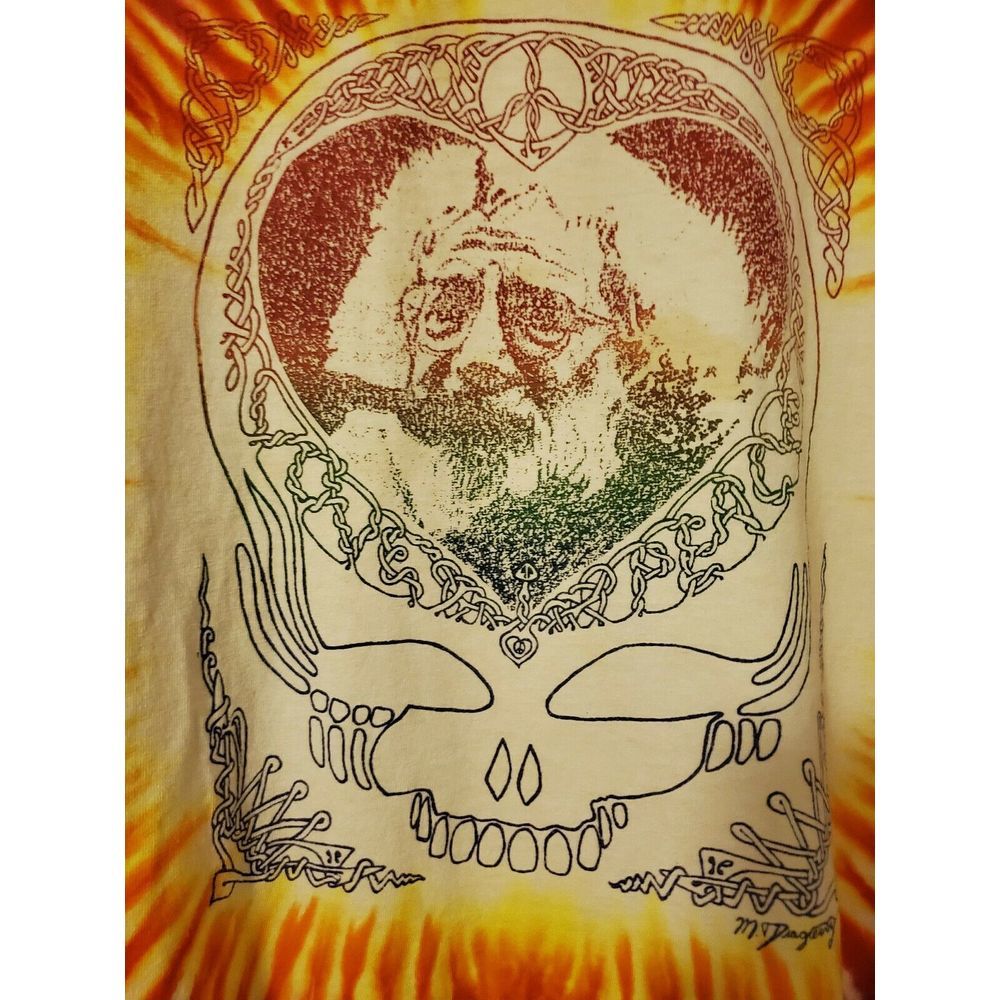 VTG Grateful Dead Jerry Garcia  Tie Dye Shirt. L
